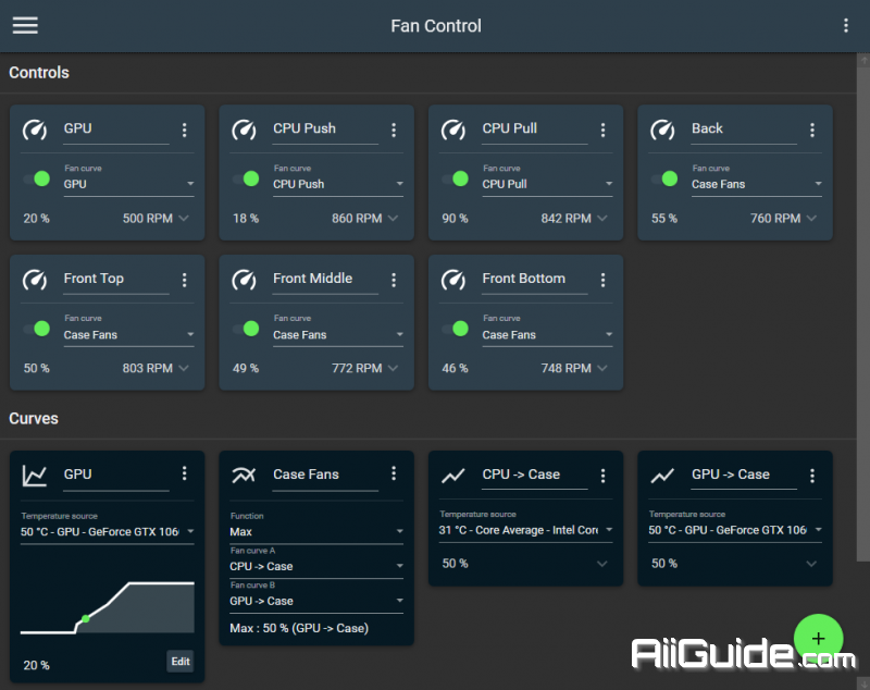 notebook fancontrol software