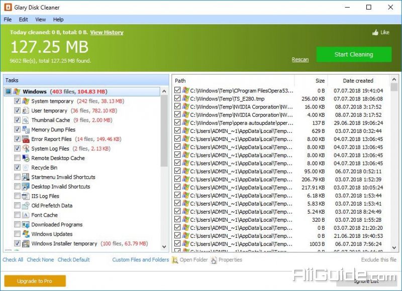 Glary Disk Cleaner 5.0.1.295 free download