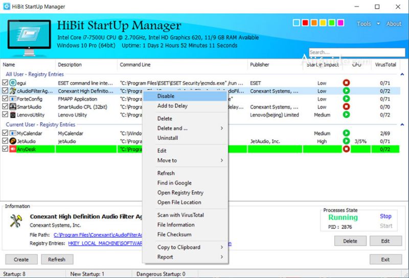 HiBit Startup Manager_0