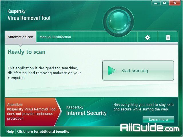kaspersky free virus removal tool
