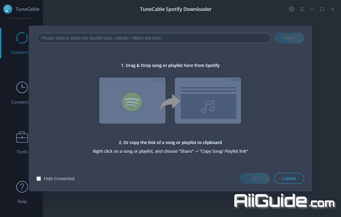 TuneCable Spotify Downloader_1
