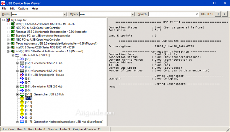 USB Device Tree Viewer