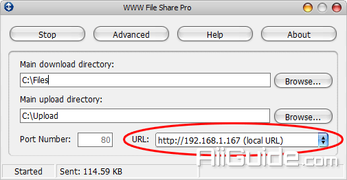 WWW File Share Pro_2